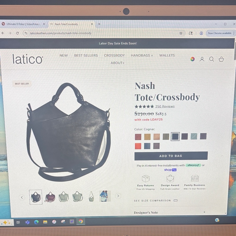 Latico NASH crossbody - BRAND NEW! - Picture 3 of 3